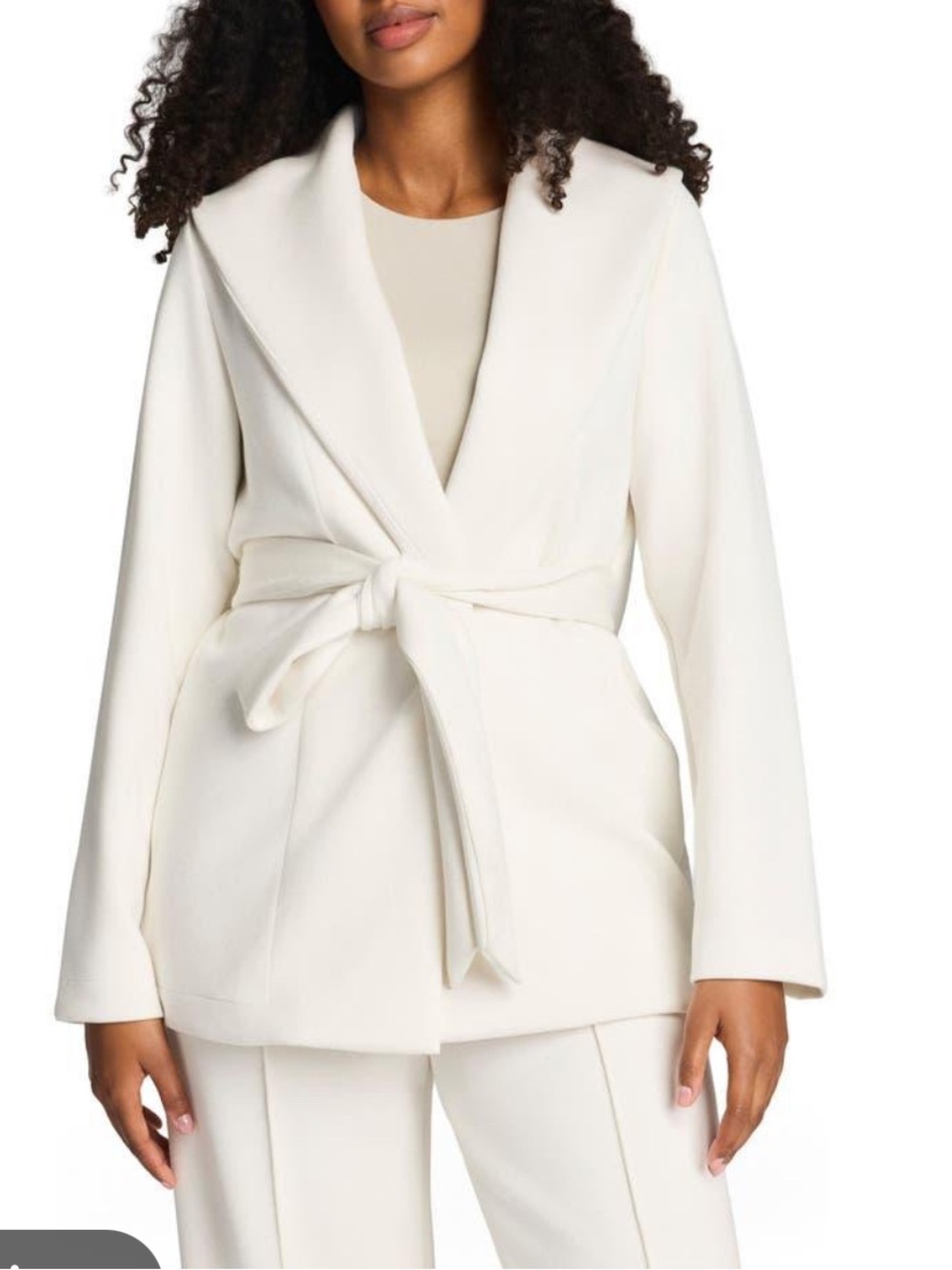Spanx AirEssentials Luxe Wrap Cardigan in ivory size medium NEW